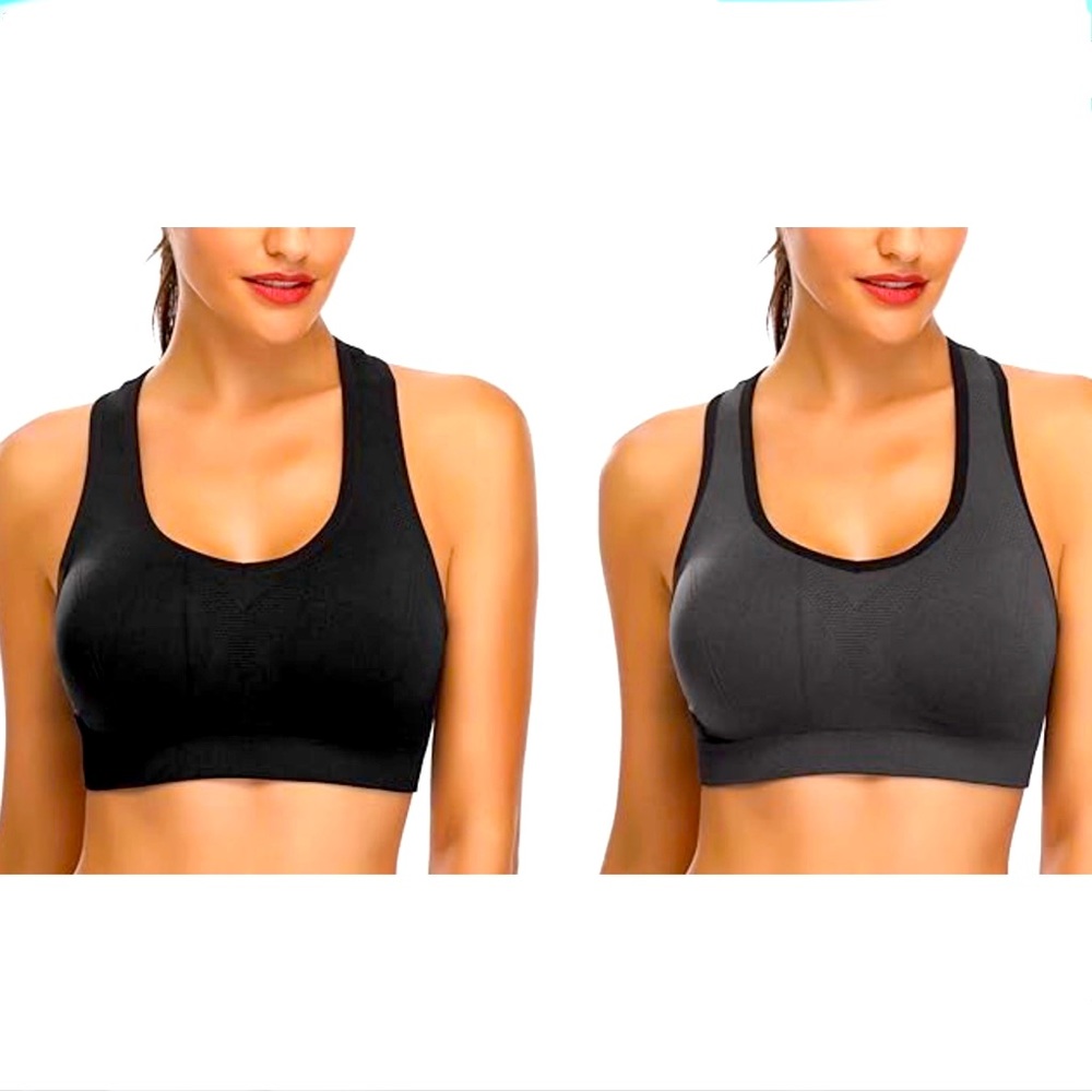 Sports Bra set Black/Gray